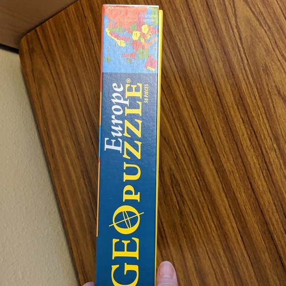 GeoPuzzle Puzzle Europe Geography Education Floor Jigsaw Puzzle School Teachers - Picture 3 of 3